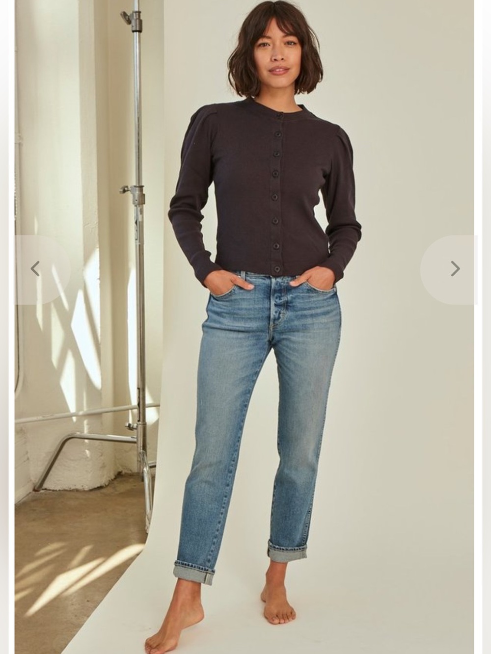 AMO Denim Tomboy Relaxed Jean in Damsel